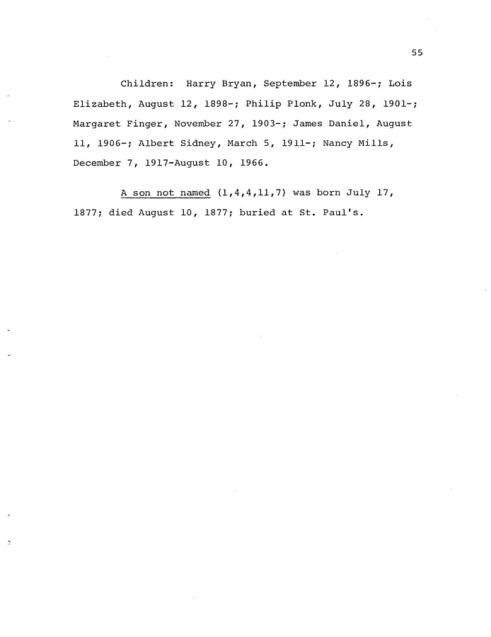 The Coulter Family of Catawba County, North Carolina, by Victor A. Coulter: Page 63