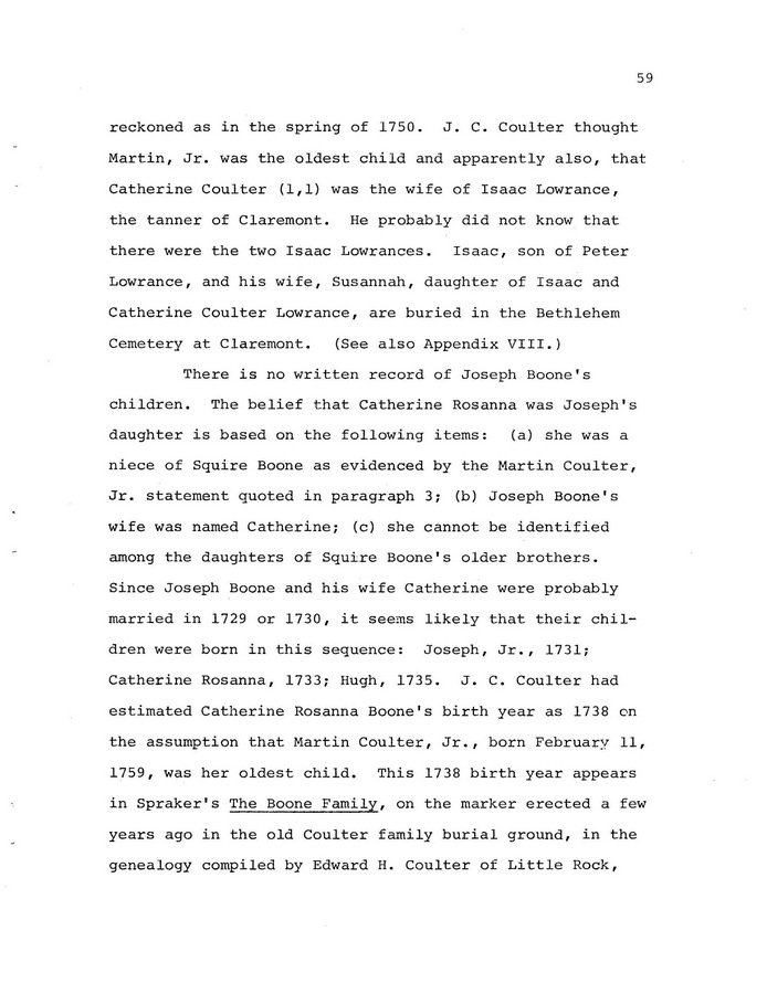 The Coulter Family of Catawba County, North Carolina, by Victor A. Coulter: Page 67